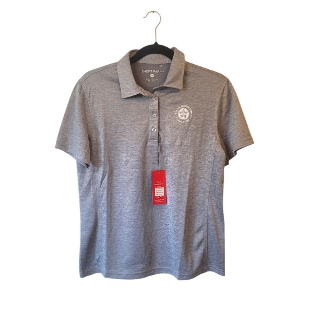 Short Par 4 Light Grey US Women's Open Polo Shirt